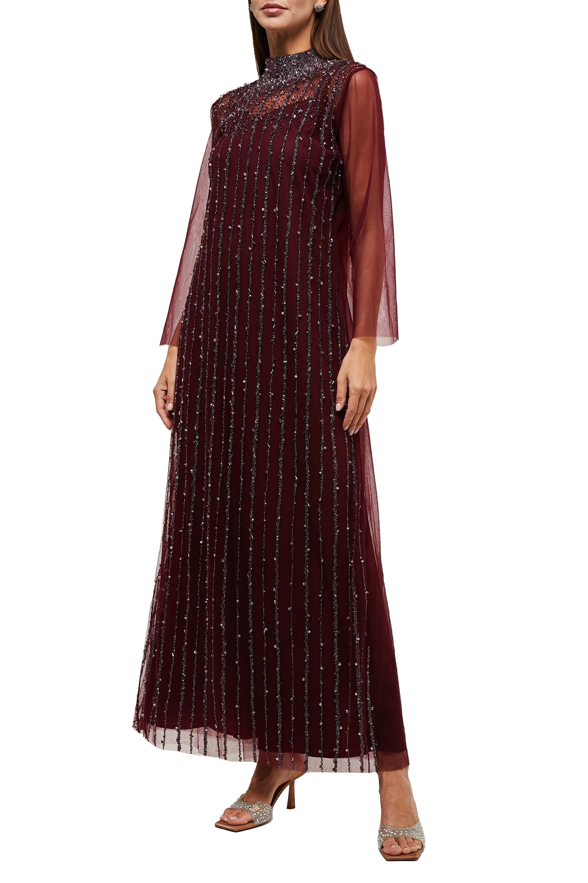 Burgundy Cascade HH77338