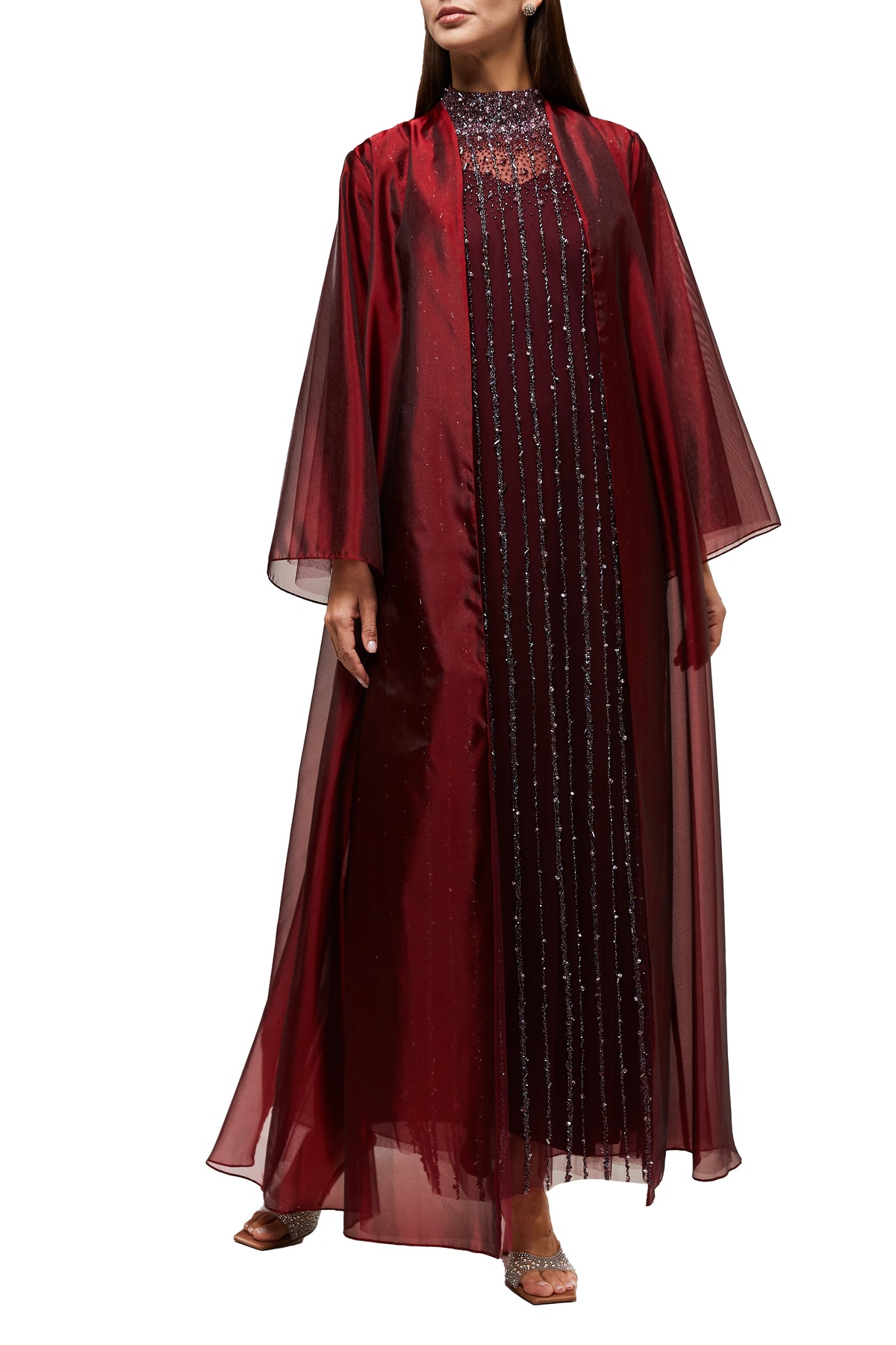 Burgundy Cascade HH77338