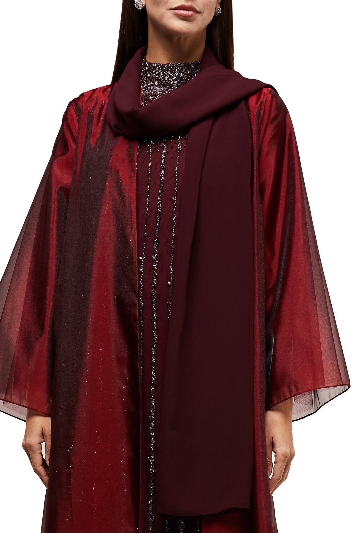 Burgundy Cascade HH77338