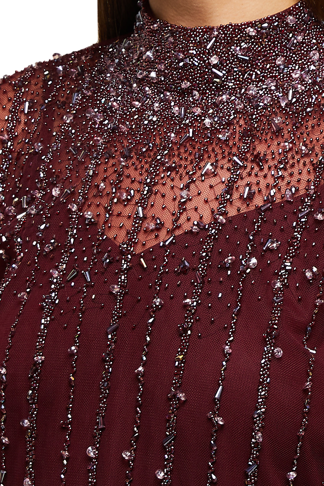 Burgundy Cascade HH77338